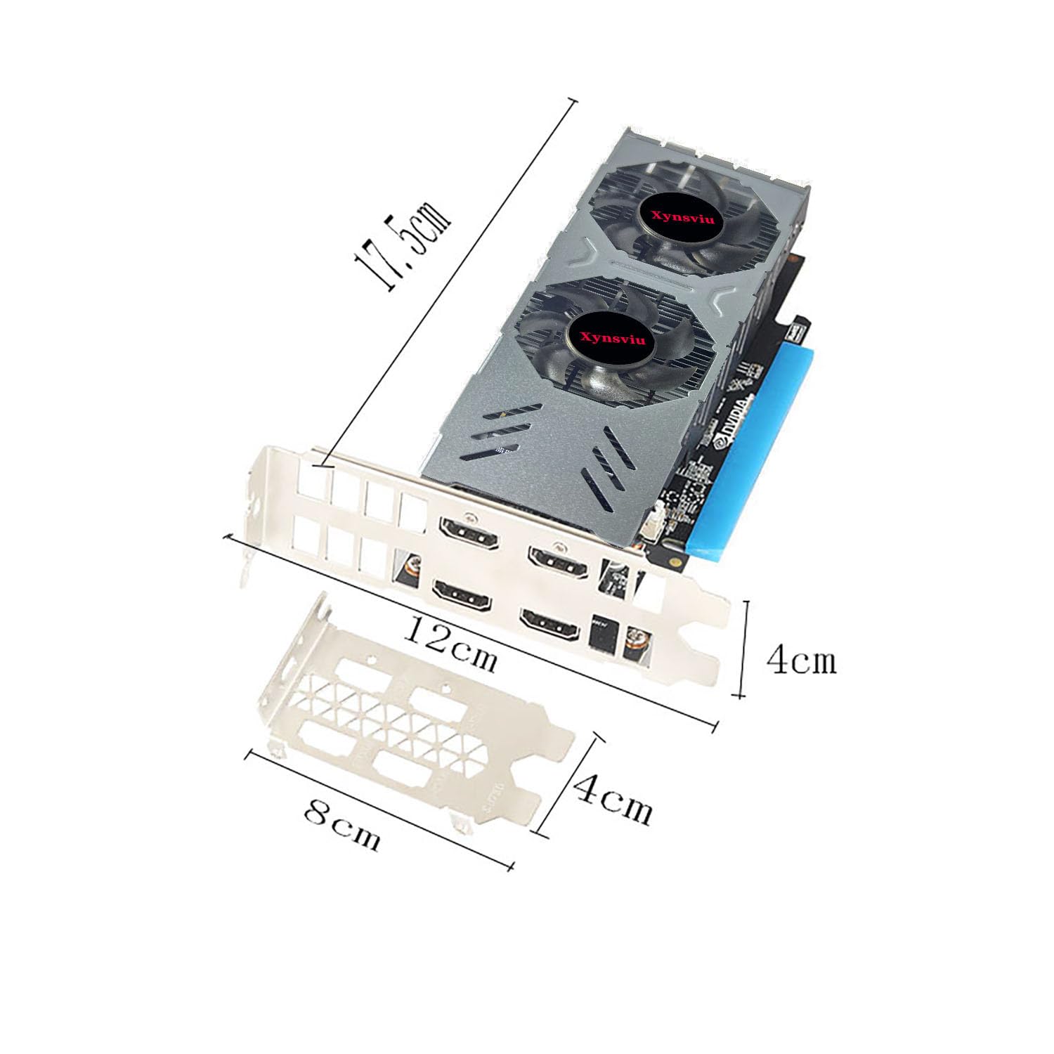 Amazon.com: Xynsviu GeForce GTX750 Ti 8G Graphics Card Low Profile